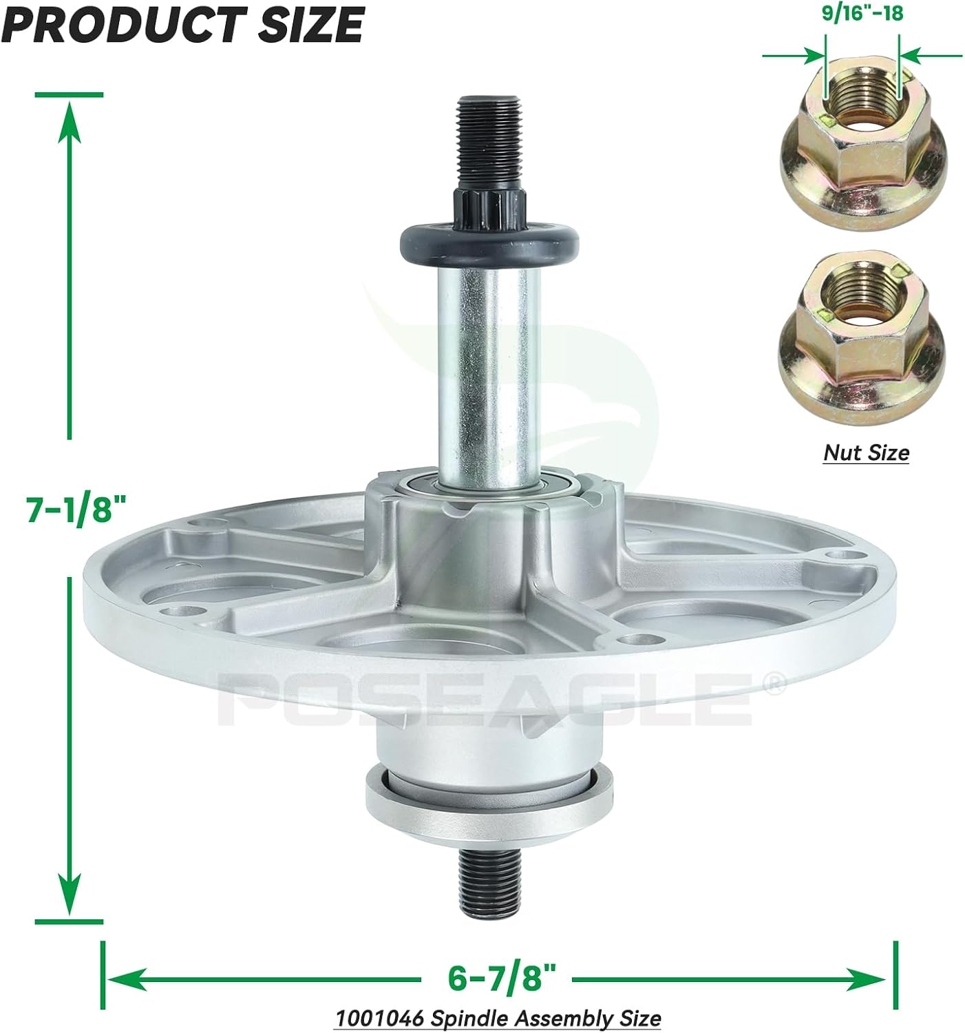 Kit husillo reemplazo Murray tractores 38-52pulg