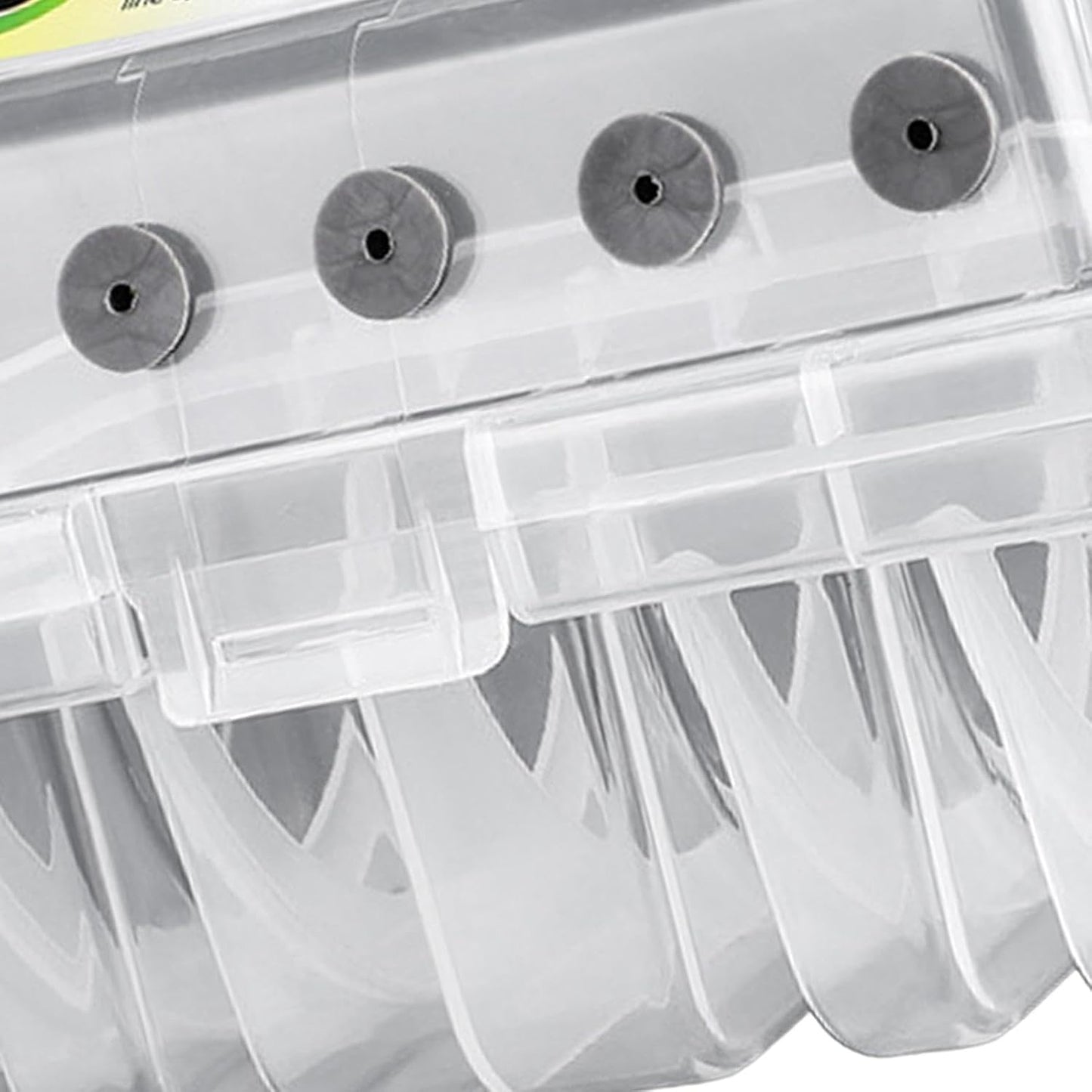 Caja organizadora líneas pesca 6 compartimentos exterior