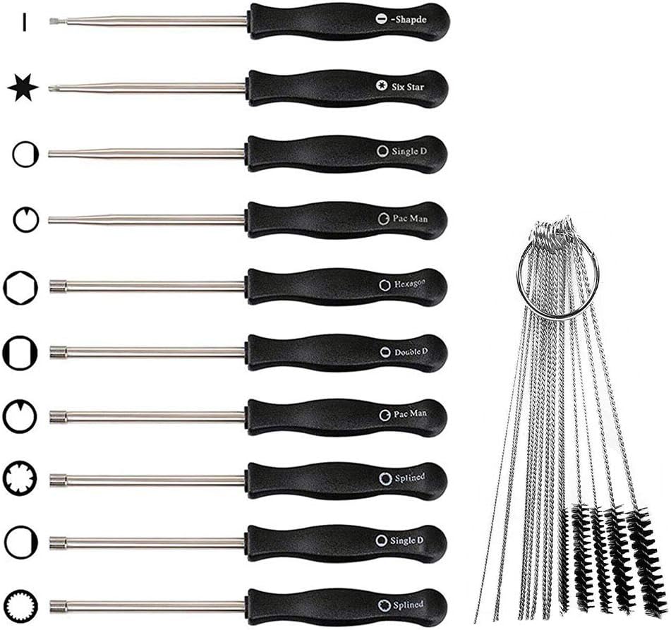 Kit herramientas ajuste carburador motor 2 ciclos
