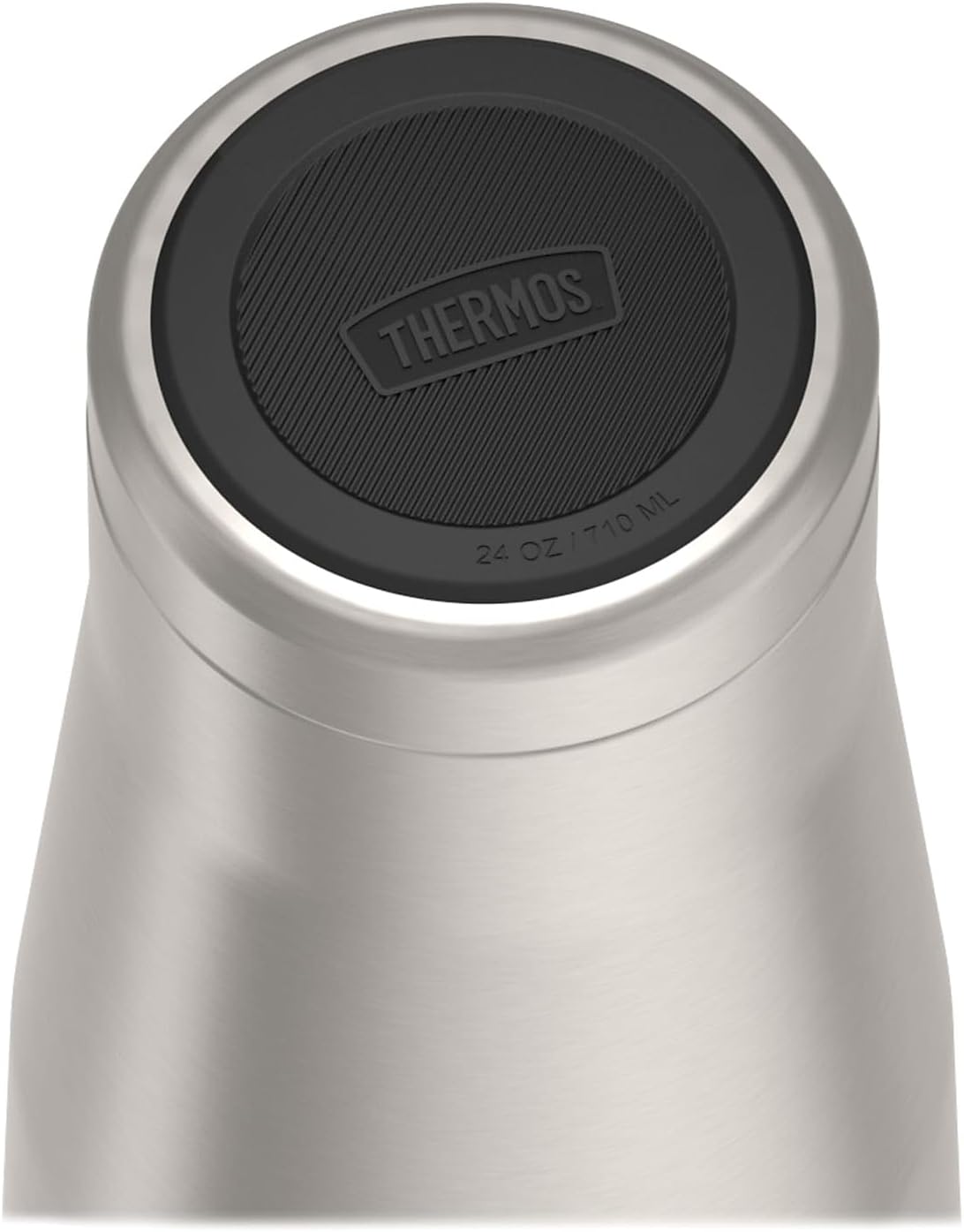 Vaso térmico acero inox mate con tapa y pajita 710ml