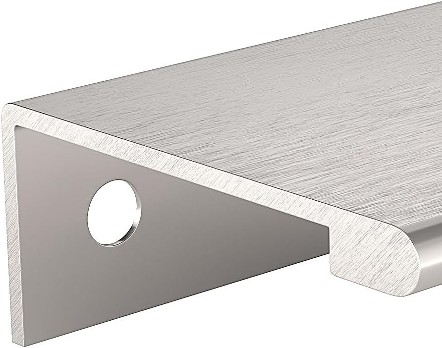 Manija tirador acero inox moderna para cocina baño y muebles