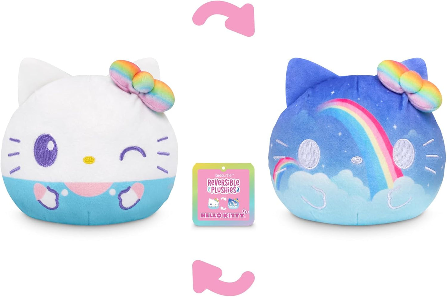 Peluche Hello Kitty reversible 4pulg licencia oficial