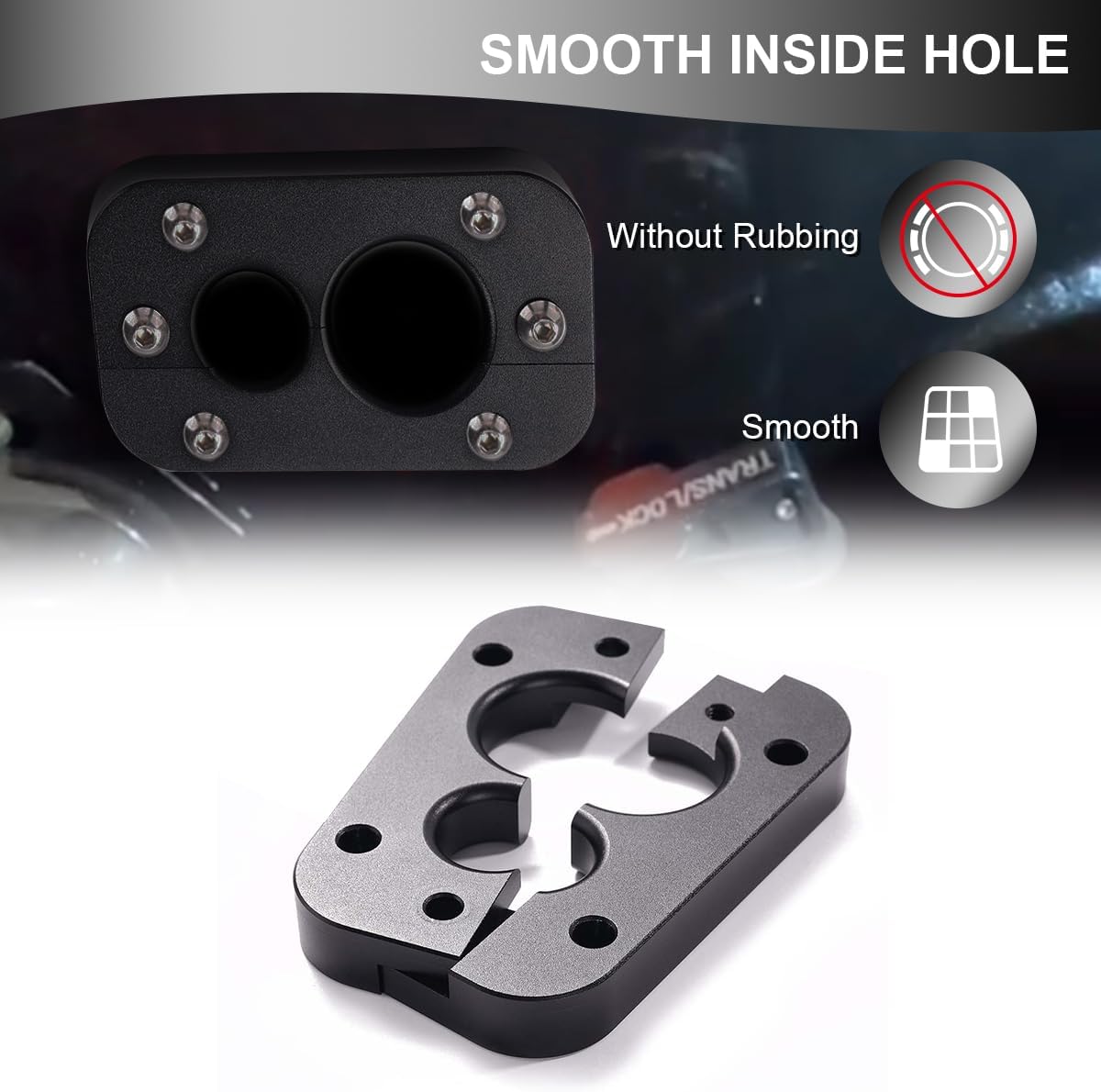 Firewall Pass Through Holley Terminator X Max negro