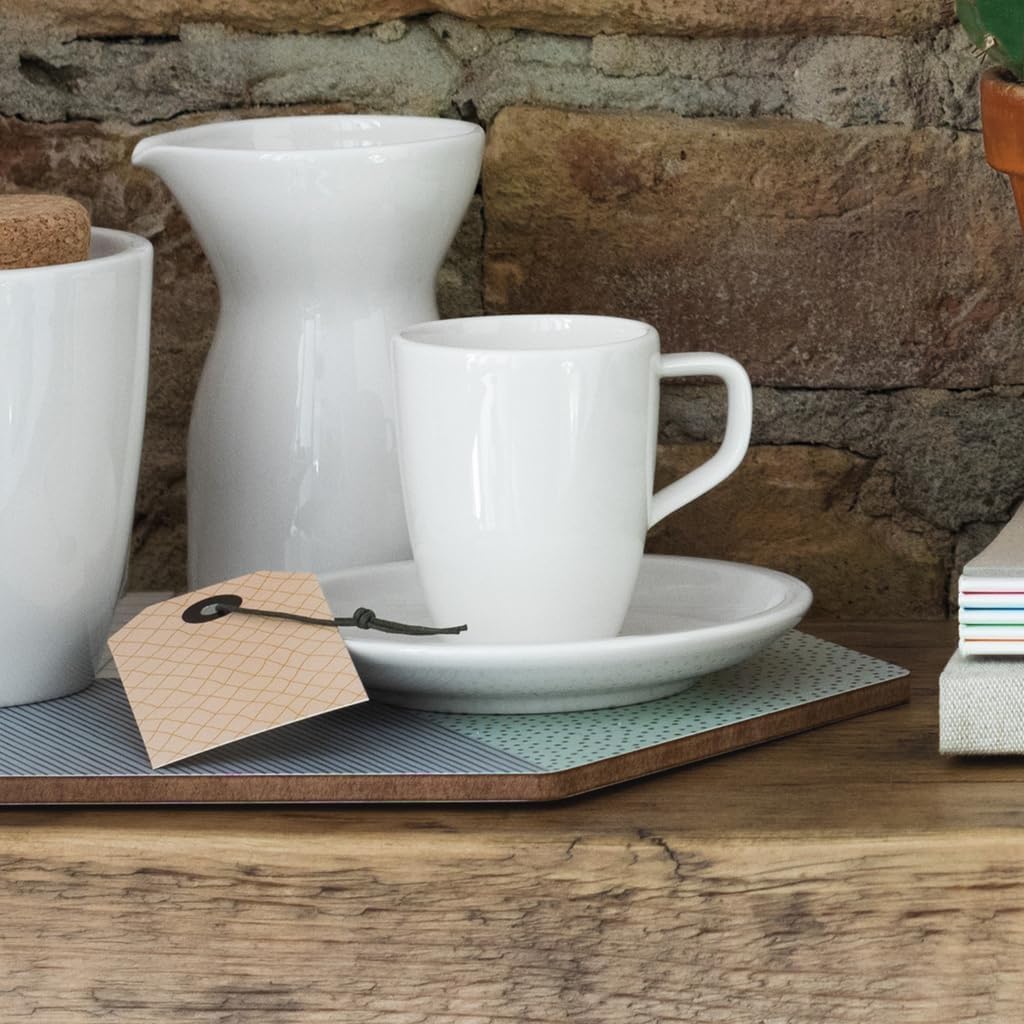 Taza café expreso porcelana premium 3.25oz blanco