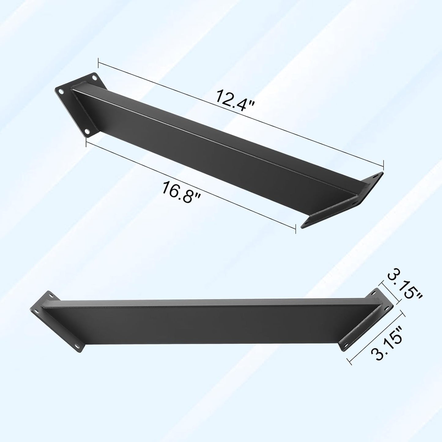 8 Pzas Soportes 45° para Pergola Madera Cabañas