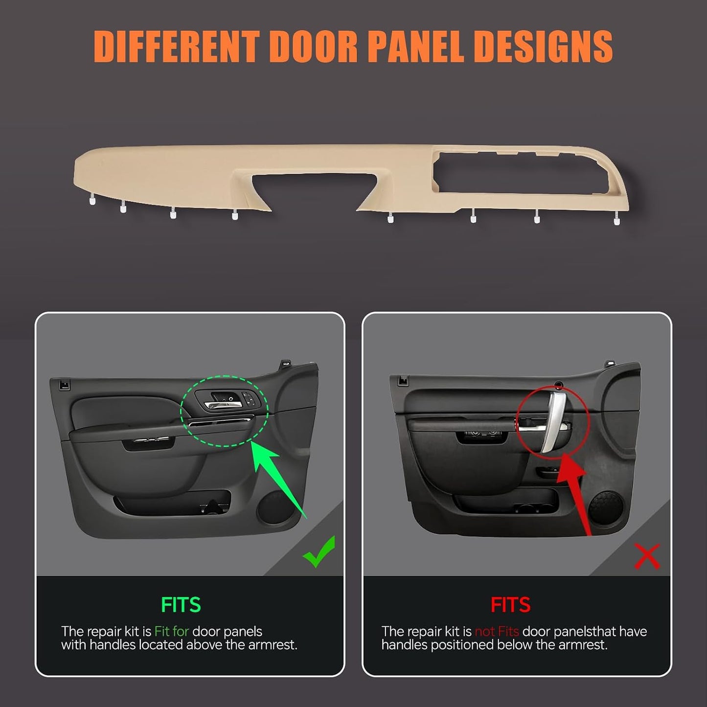 Reposabrazos puerta Chevy Silverado 2010-14