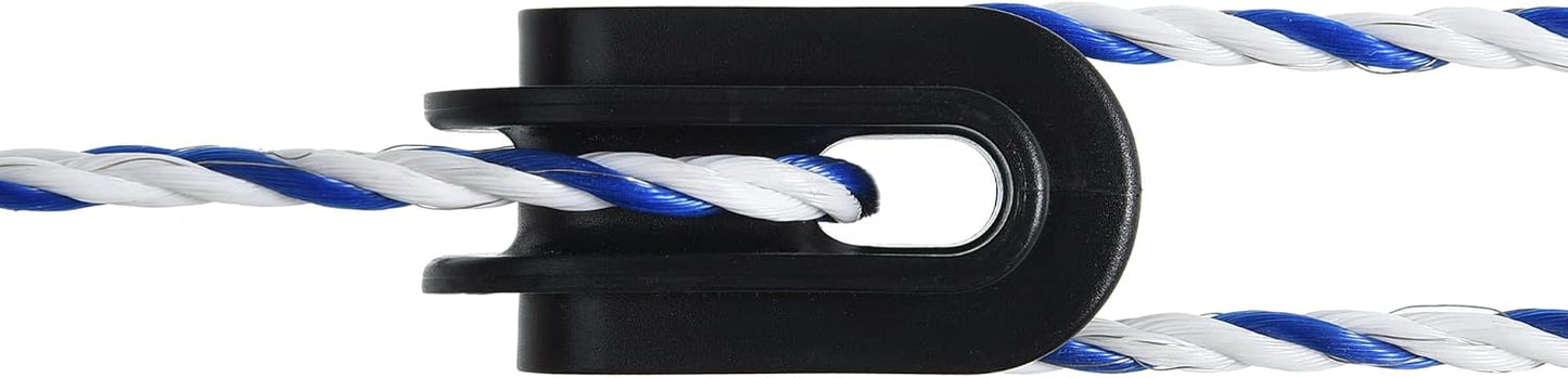 Aislador valla poste esquina pack 24 color negro