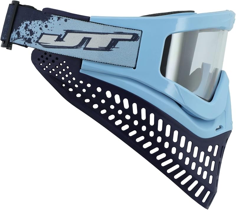 Gafas paintball cambio rápido lente térmica marrón azul