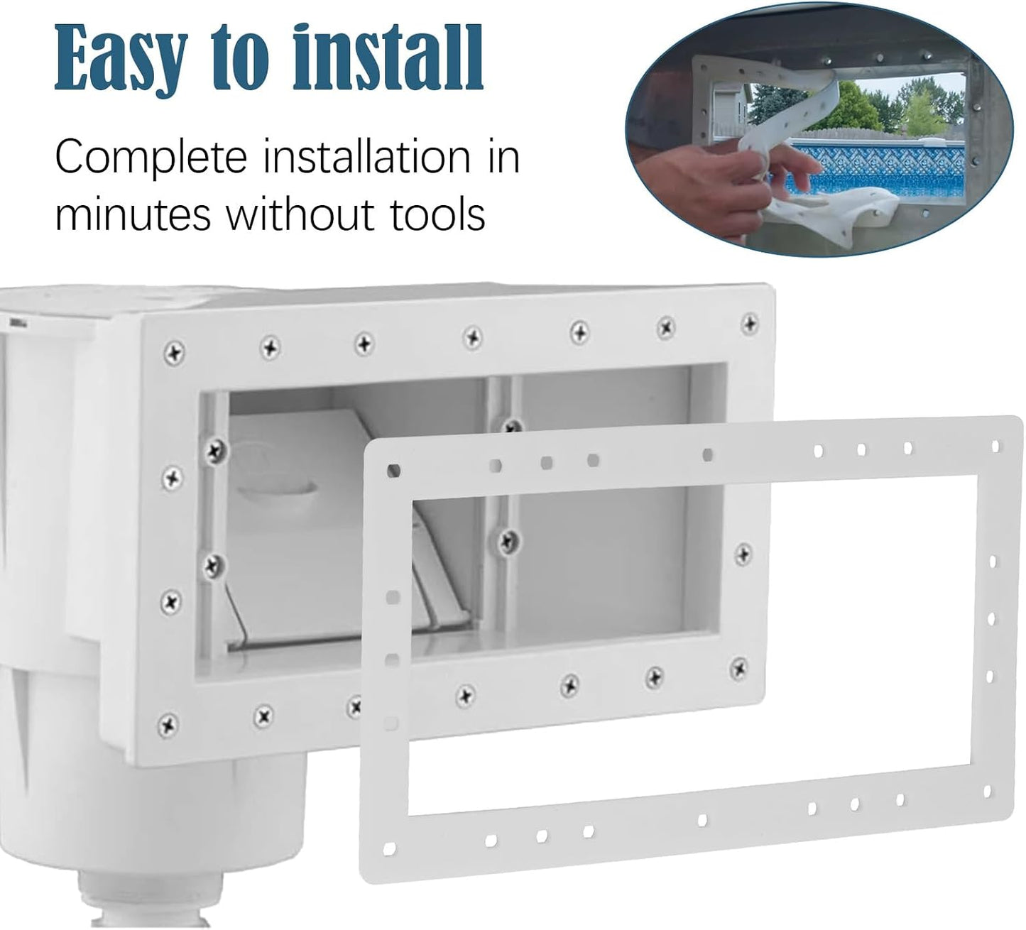 Junta desnatador piscina Hayward 13.75x7.5"