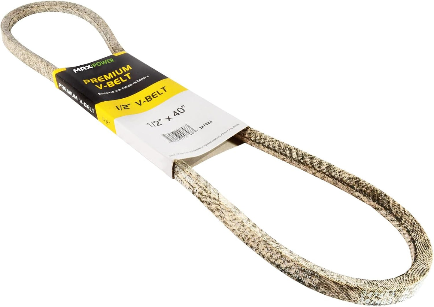 Cinturón reforzado fibra kevlar 1/2x40