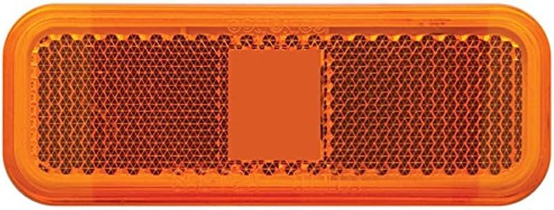 Lente repuesto ámbar para marcador rectangular