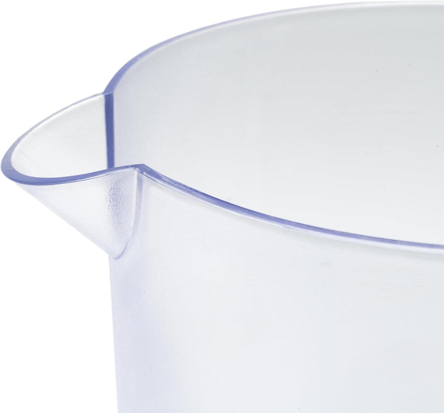 Jarra plástico resistente 1gal transparente sin BPA