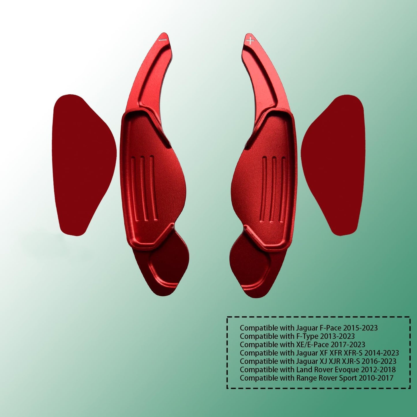 Palanca cambios volante comp Jaguar Land Rover rojo