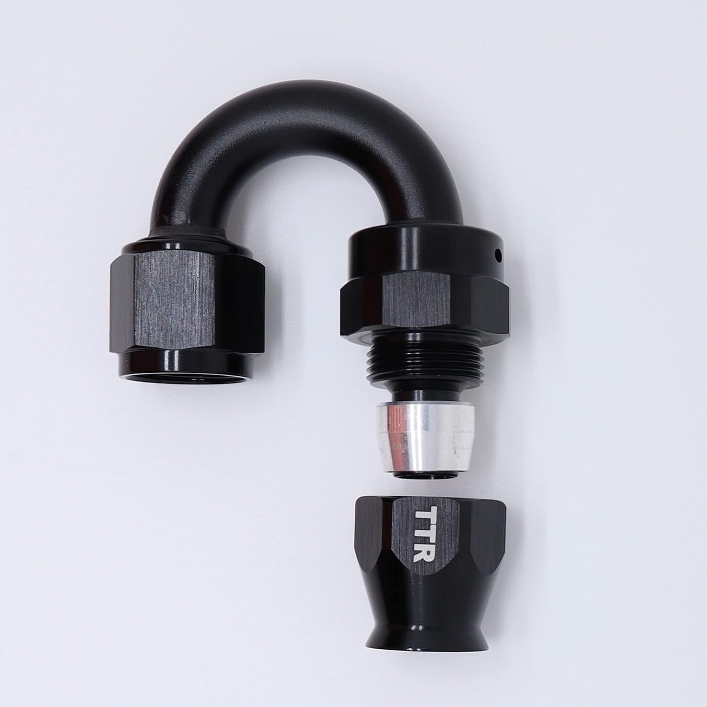 Extremo manguera PTFE negro grado A reutiliz.