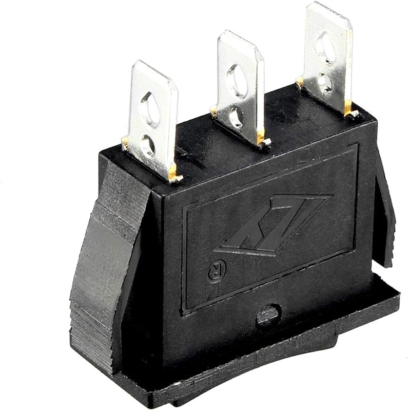 Interruptor marino 3 posiciones 125V/250V 15A/20A Negro