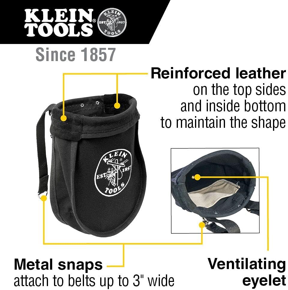 Bolsa herramientas lienzo 9x3.5x10pulg con bolsillo interior