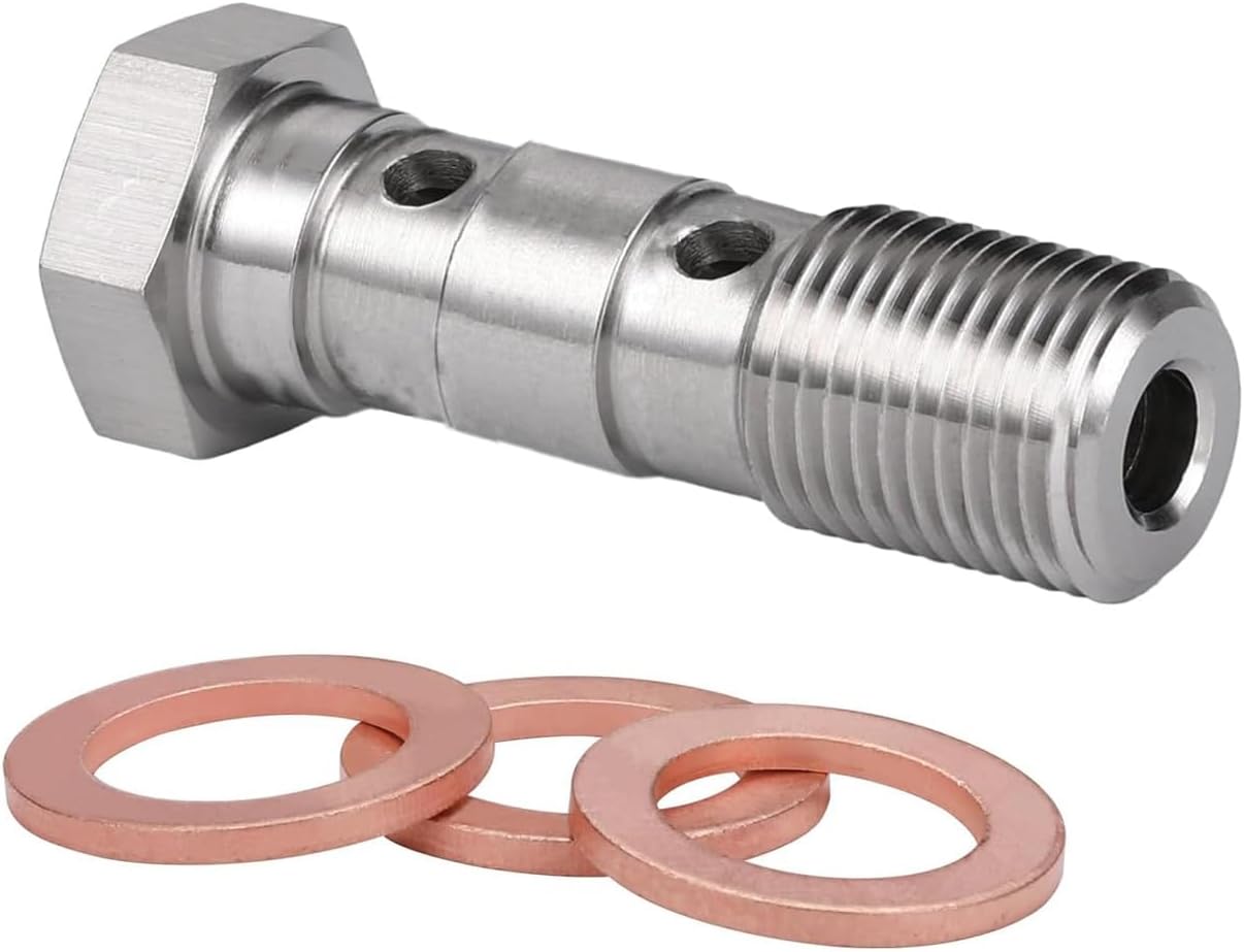 Cilindro freno M10x0.049" doble diagonal comp Honda Yamaha