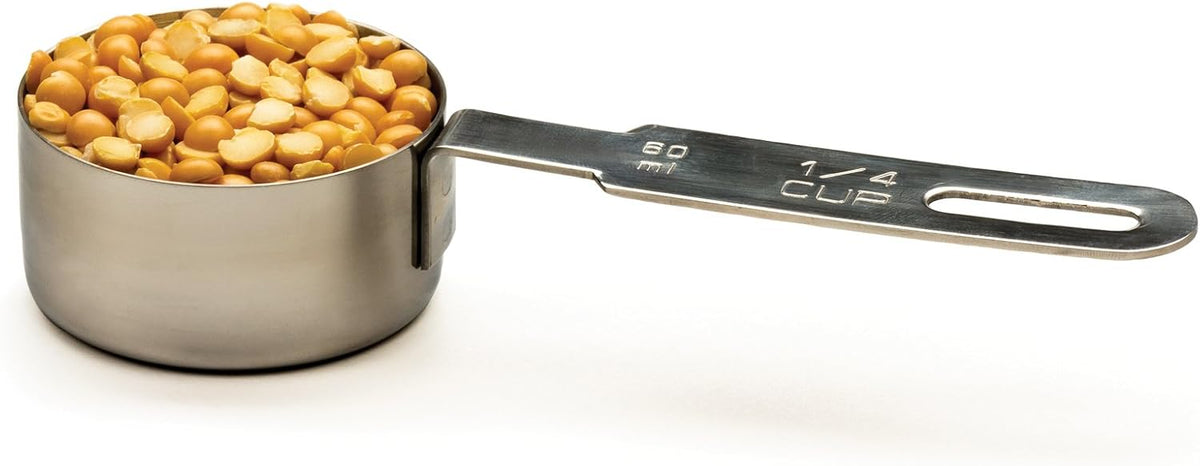 Herramientas medición cocina acero inox 0.25 tazas