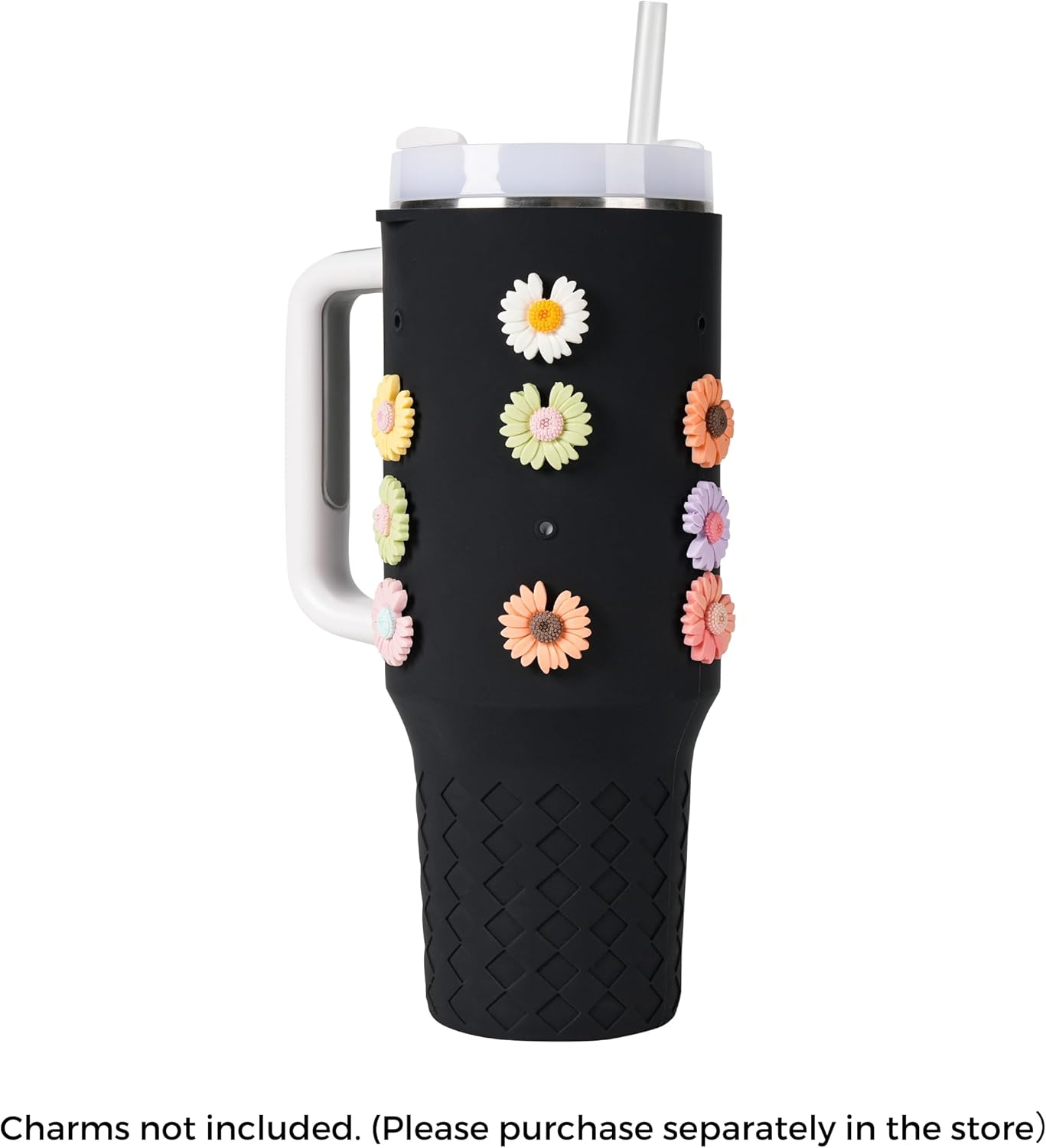 Funda silicona vaso 40oz con asa cobertura completa