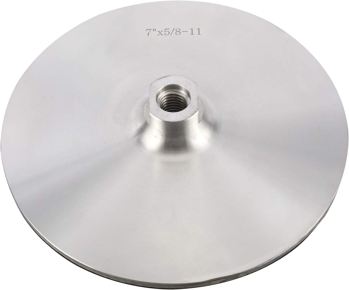 Almohadilla aluminio 7 con gancho bucle rosca 5/8-11
