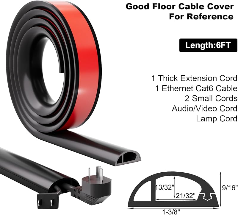 Cubiertas silicona protector cable 1.83m