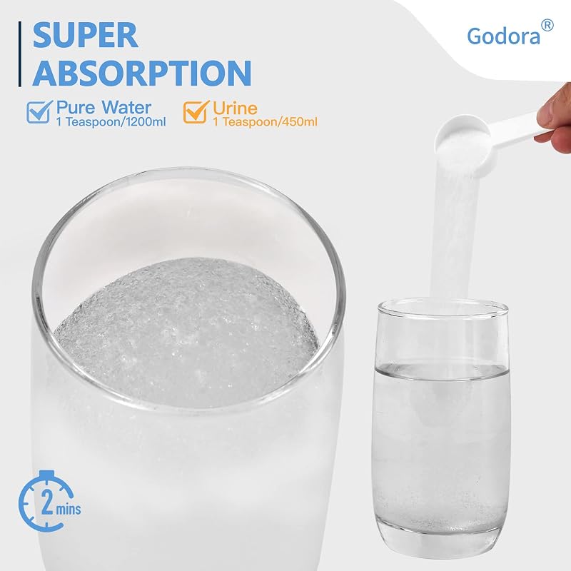 Gel absorbente ecológico para excusado portátil camping