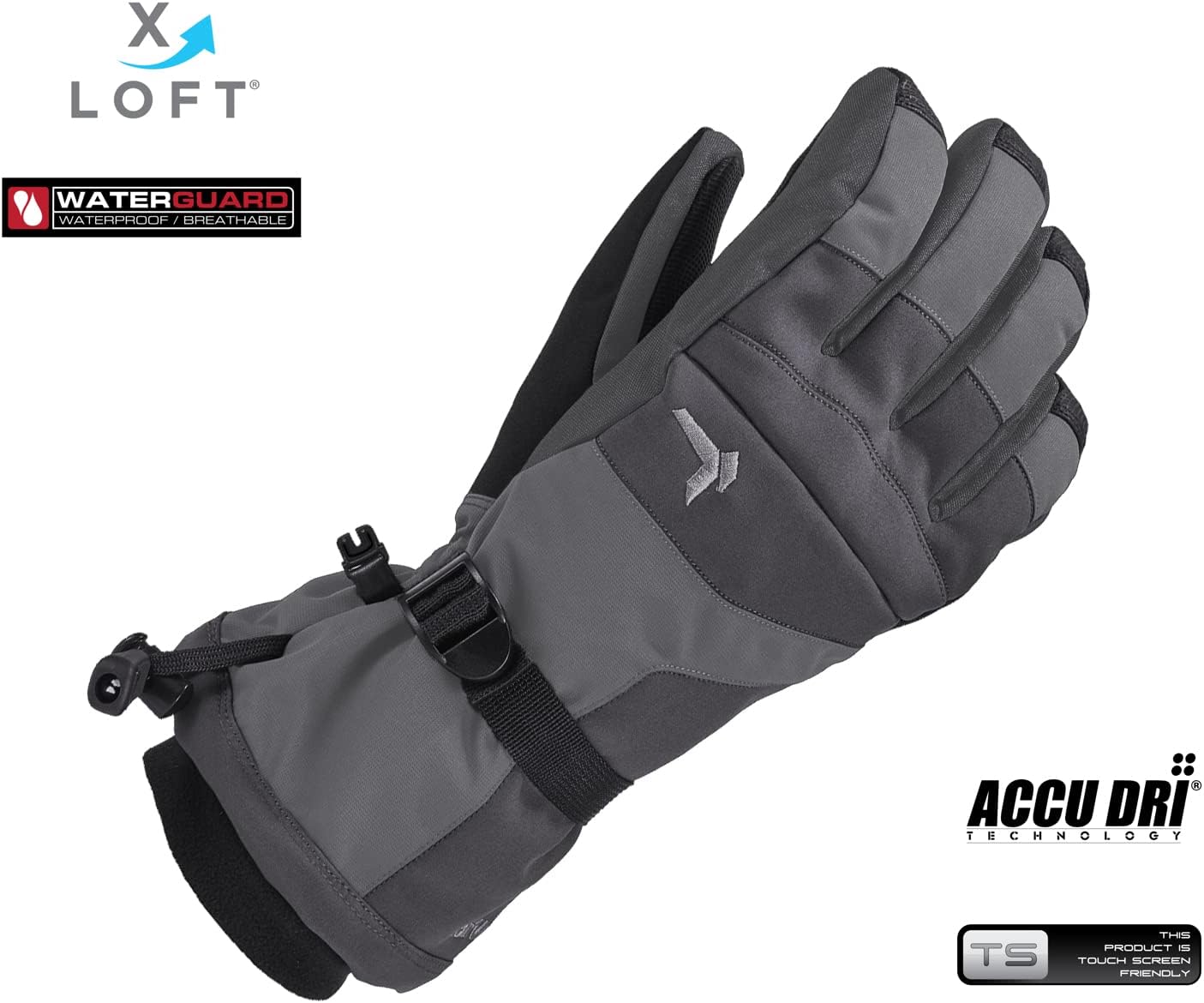 Guantes esquí invierno cálidos impermeables