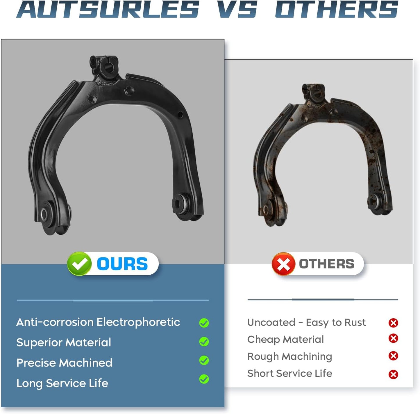 Set 4 Juntas Esféricas Control Delantero Buick Chevy