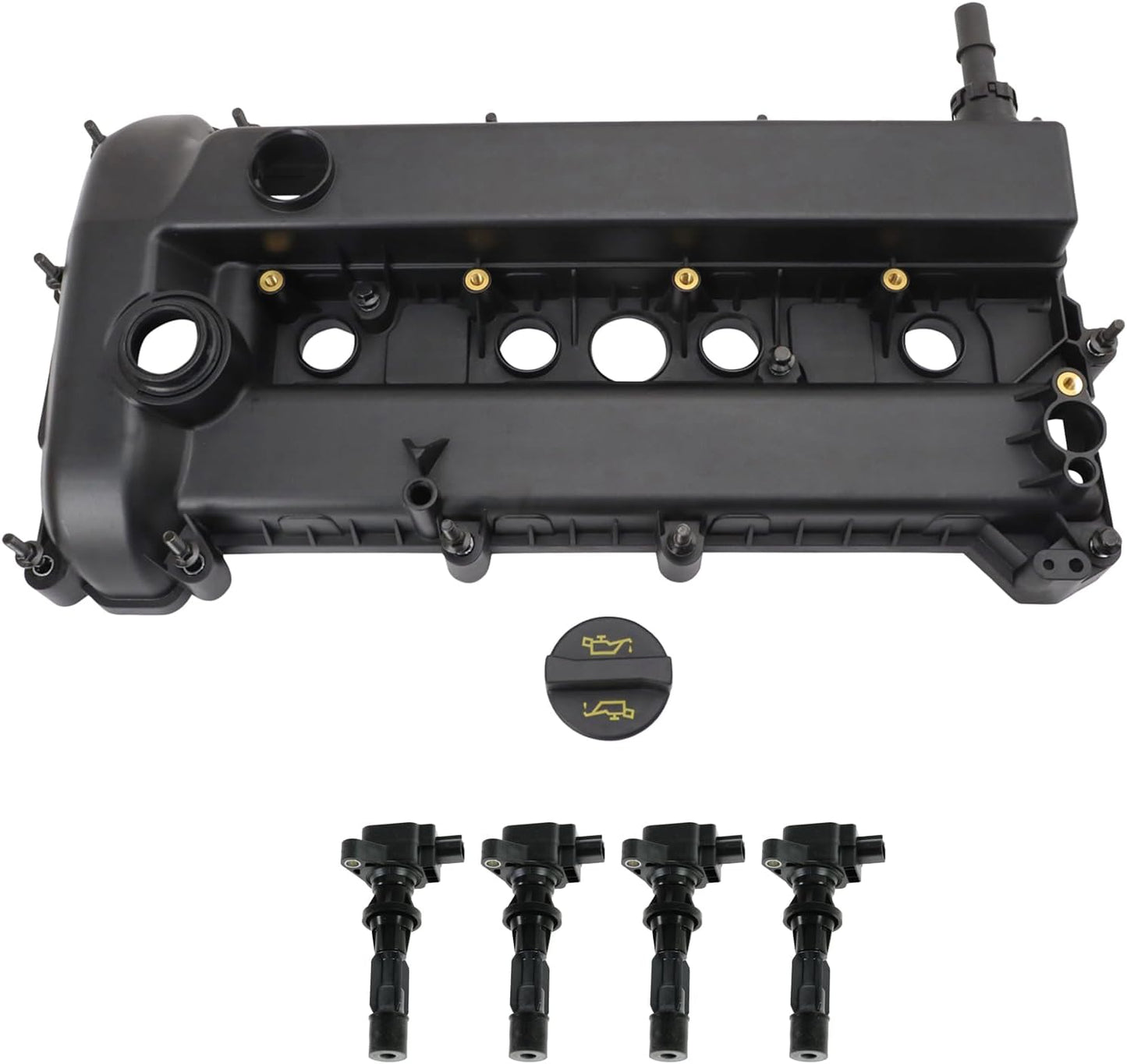 Kit 5 Pzas Bobina Ignición Comp Ford Fusion 06-09 Mercury