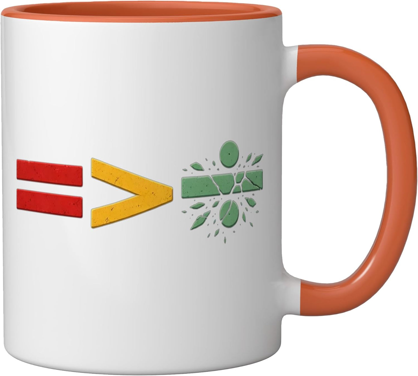 Taza Cerámica Juneteenth Igualdad Mayor Que División