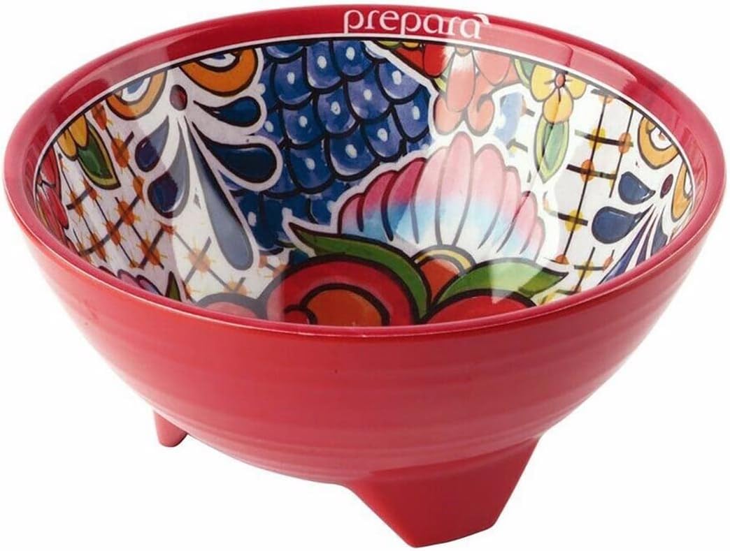 Set taco Talavera 6pulg 4 cucharas 4 soportes