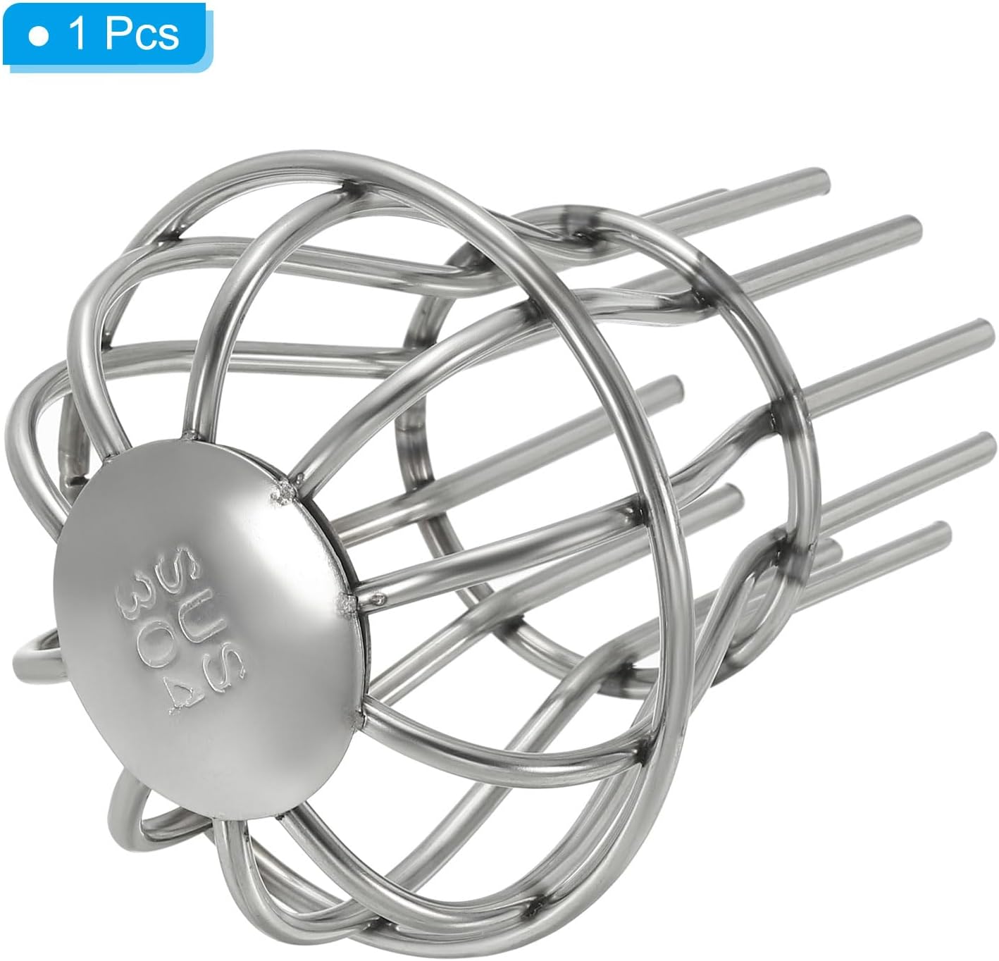 Protector canalón acero inox 304 2pulg antibloqueo