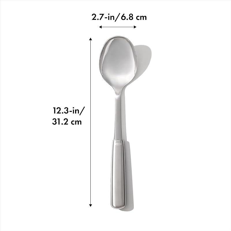 Cuchara de Cocina de Acero Inoxidable para Sopas y Guisos