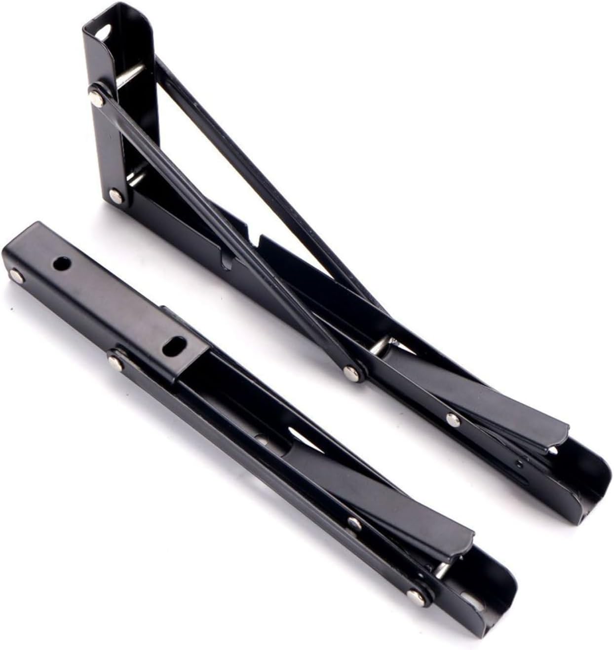 Soportes plegables acero inox 14pulg para mesa banco