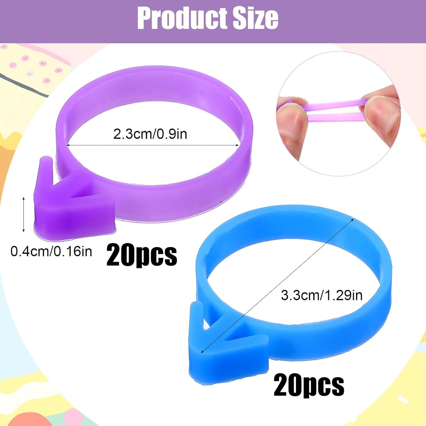 40 Pzas Bolsas Silicona Reutilizables para Glaseado Cupcakes