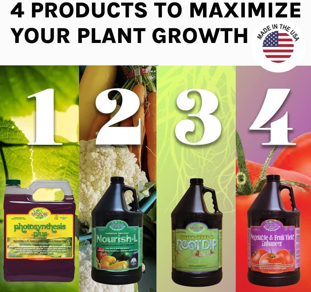 Spray foliar y raíces para frutas y verduras 16oz