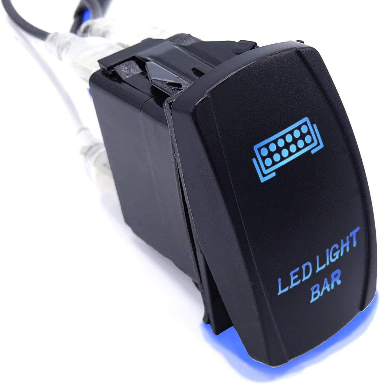 Interruptor basculante azul para luces traseras Sasquatch
