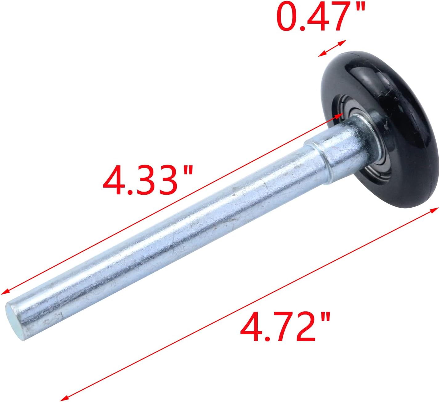 12 Ruedas Nailon Rodillo Puerta Garaje 6200ZZ