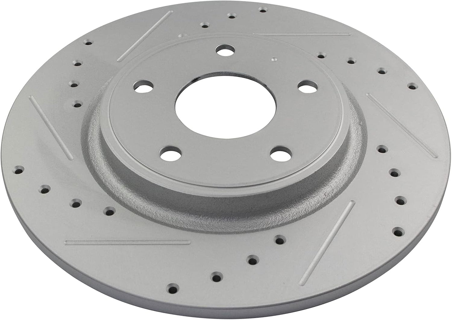 Rotores freno disco ranurados g perforado trasero comp