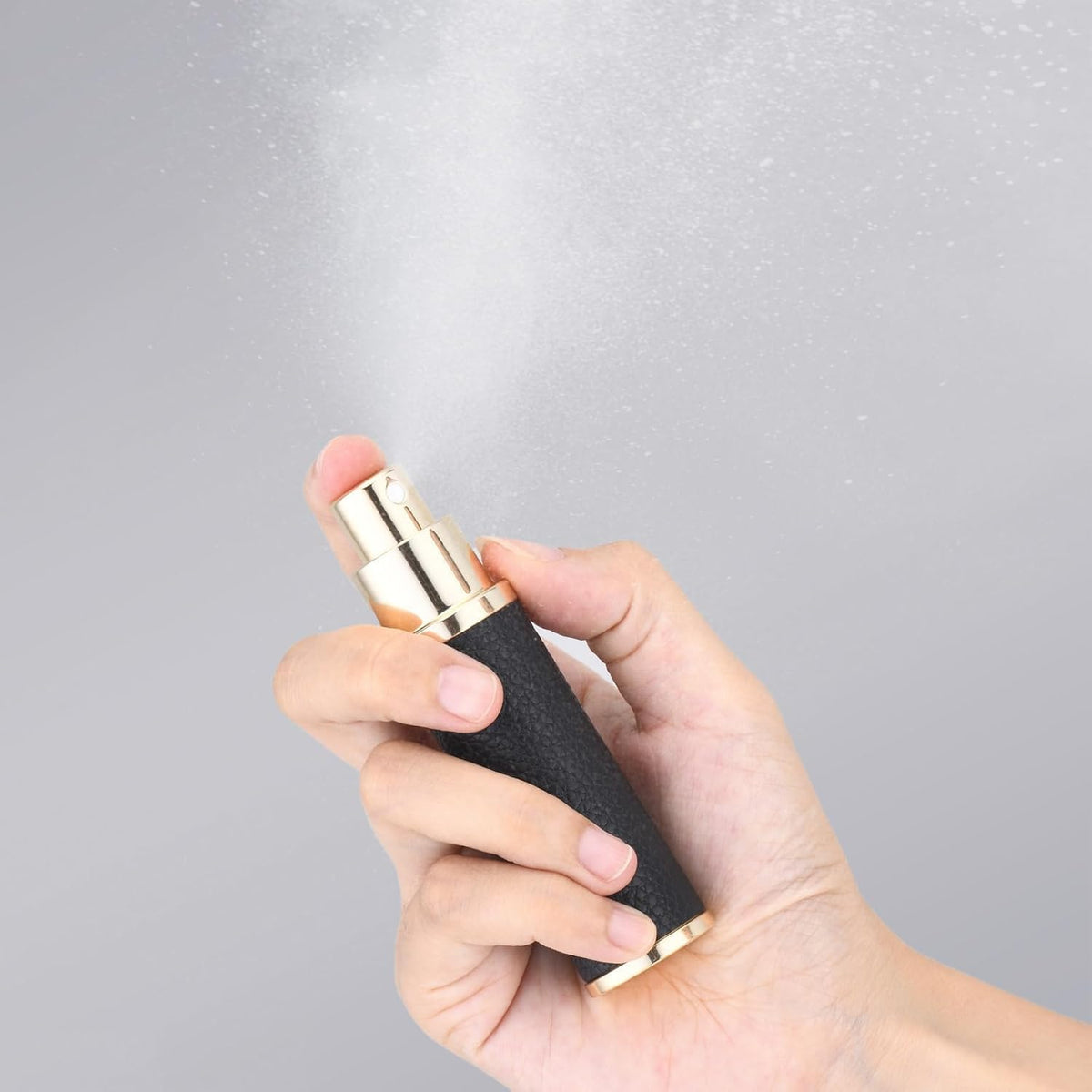 Botella perfume viaje recargable 0.3oz 2 pzas muestra