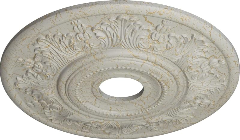 Medallón techo Viena 20pulg 8.98cm pintado a mano
