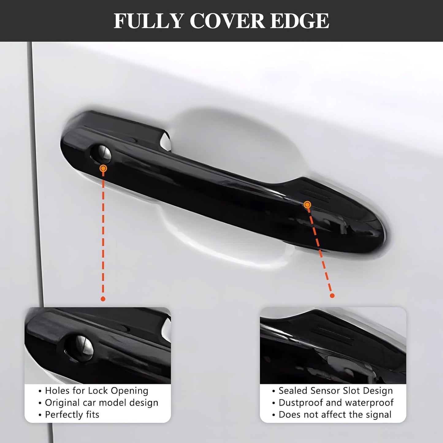 Protector manija puerta Toyota RAV Highlander 2020-24 set 4