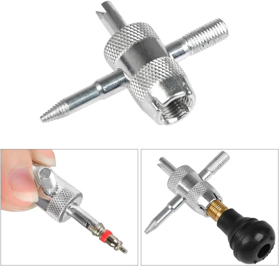Kit 17 herramientas vástago válvula neumático 6 pzas TR412