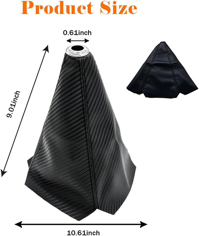 Funda antipolvo para pomo palanca cambios coche duradera