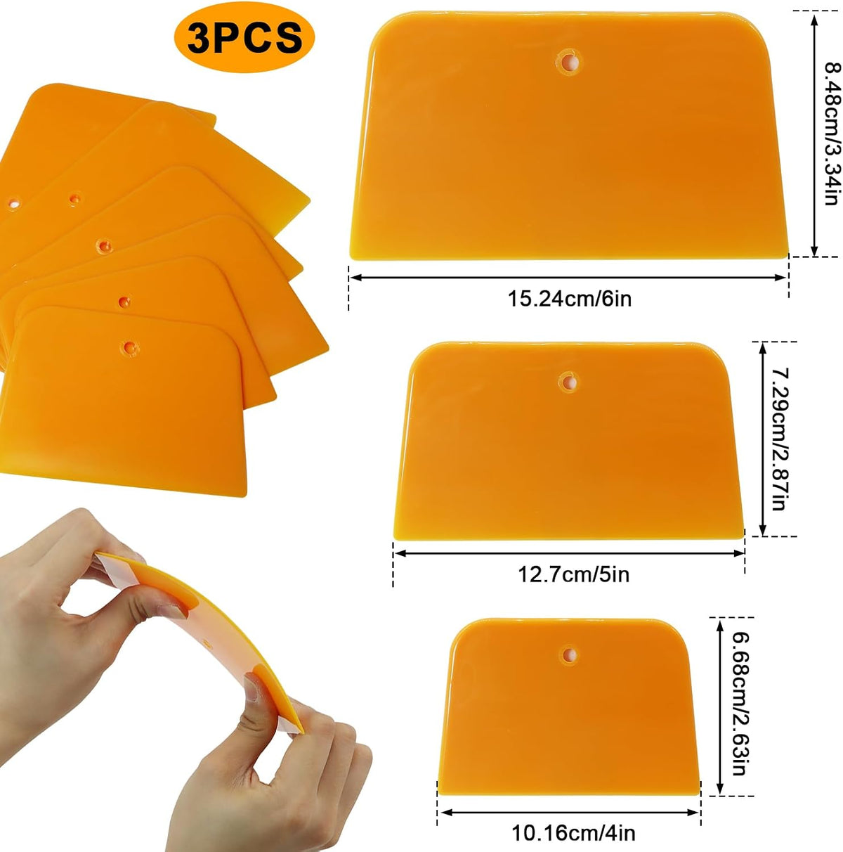 Esparcidor plástico reutiliz. 4-6pulg para rellenos