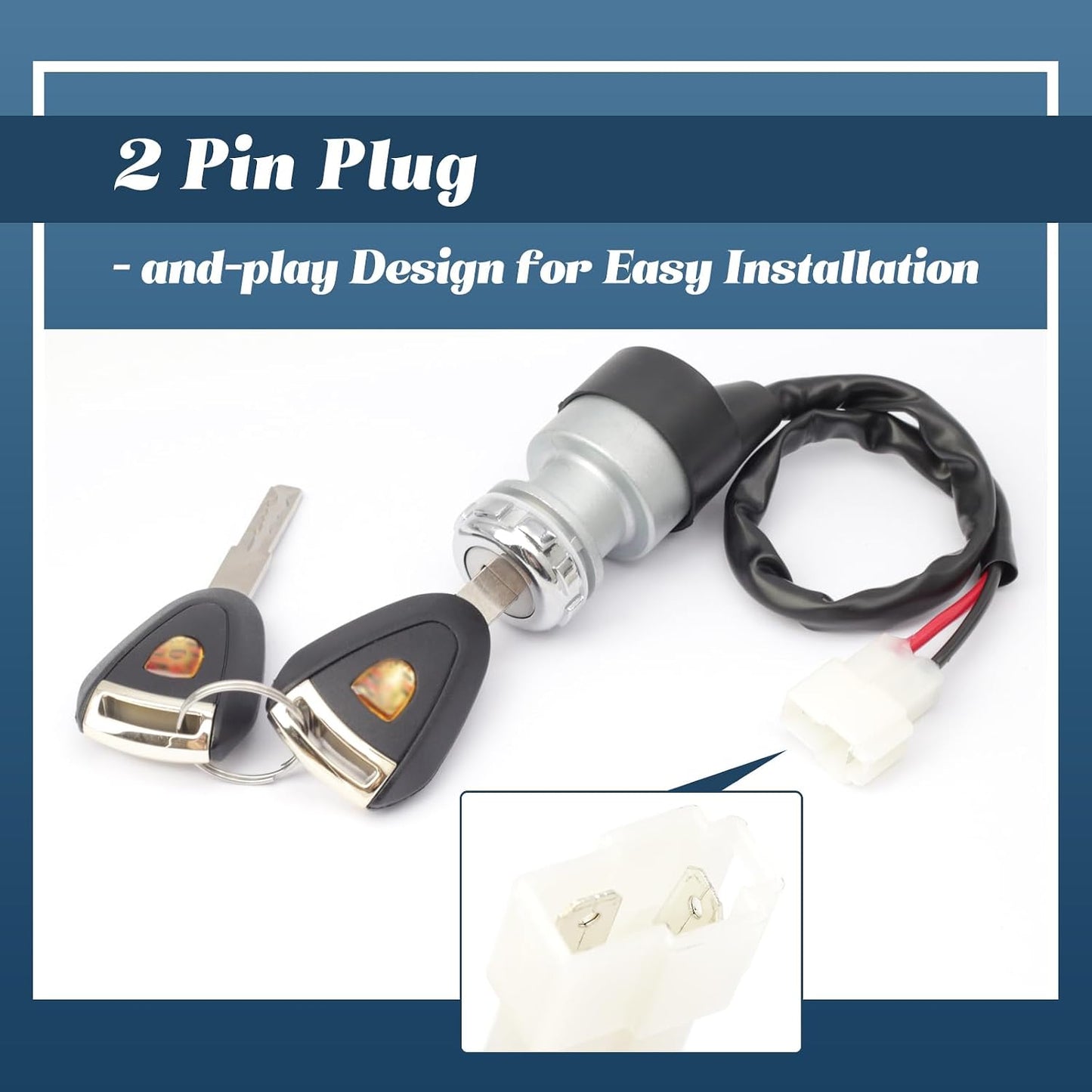 Repuesto interruptor encendido carro golf EV 48V