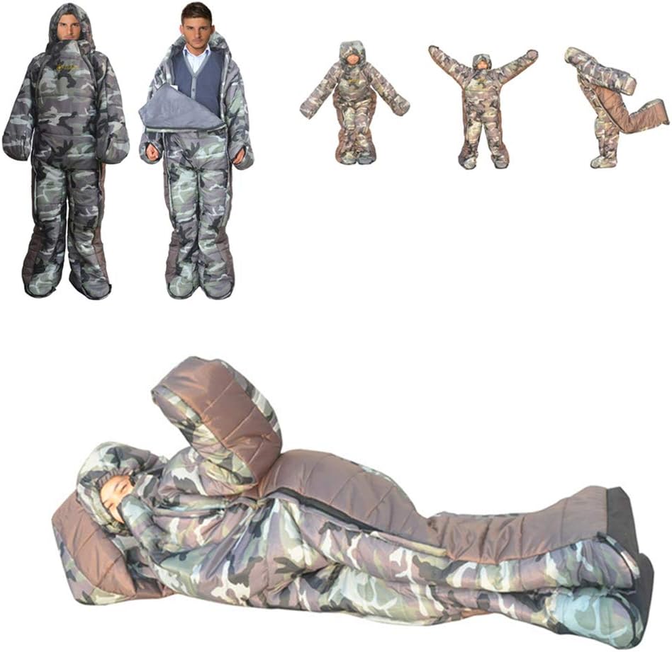 Saco dormir ultraligero a prueba de viento adulto