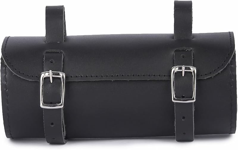 Bolsa redonda para bicicleta color negro