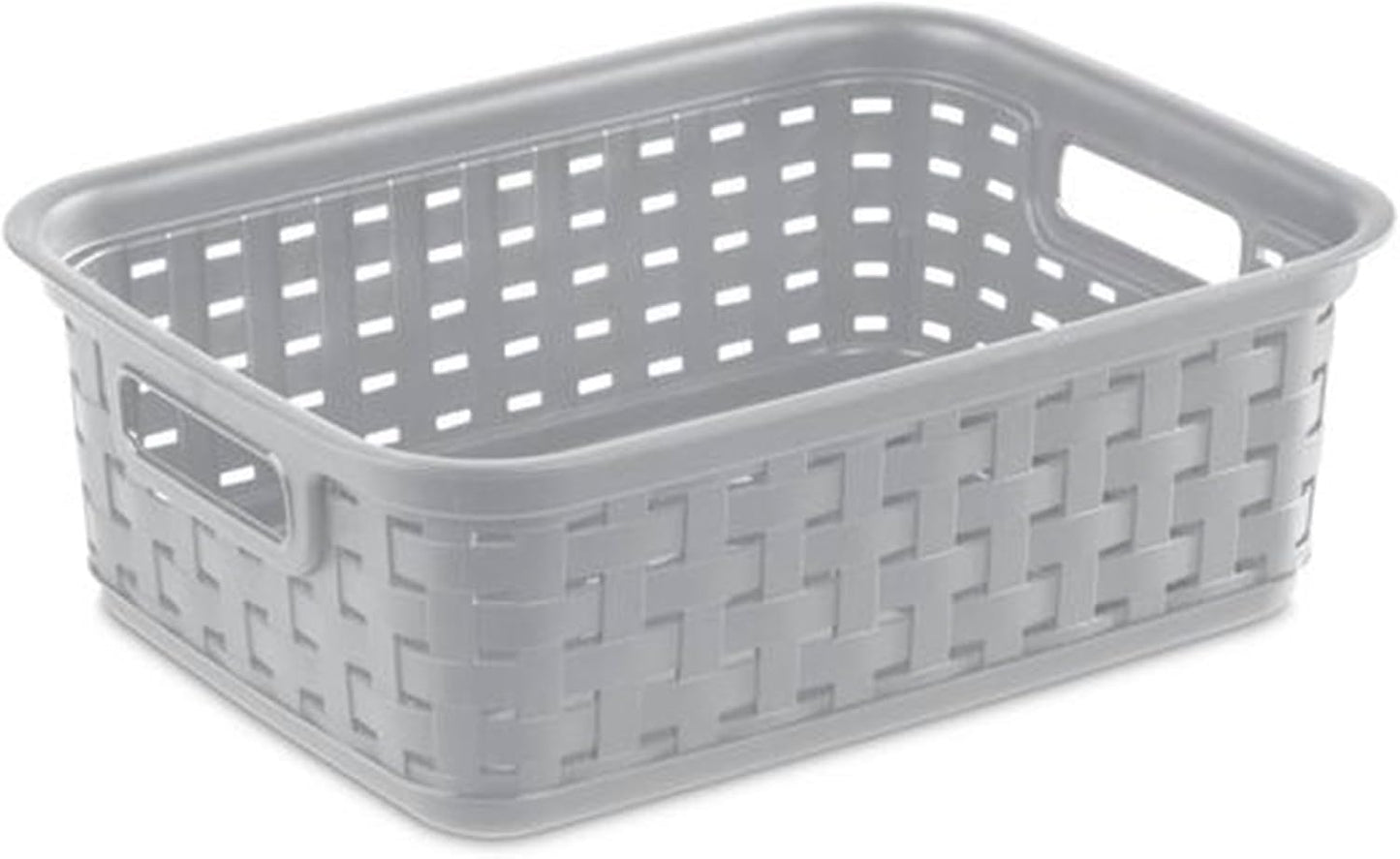 Cesta mimbre tejido 11" para encimeras pack 8