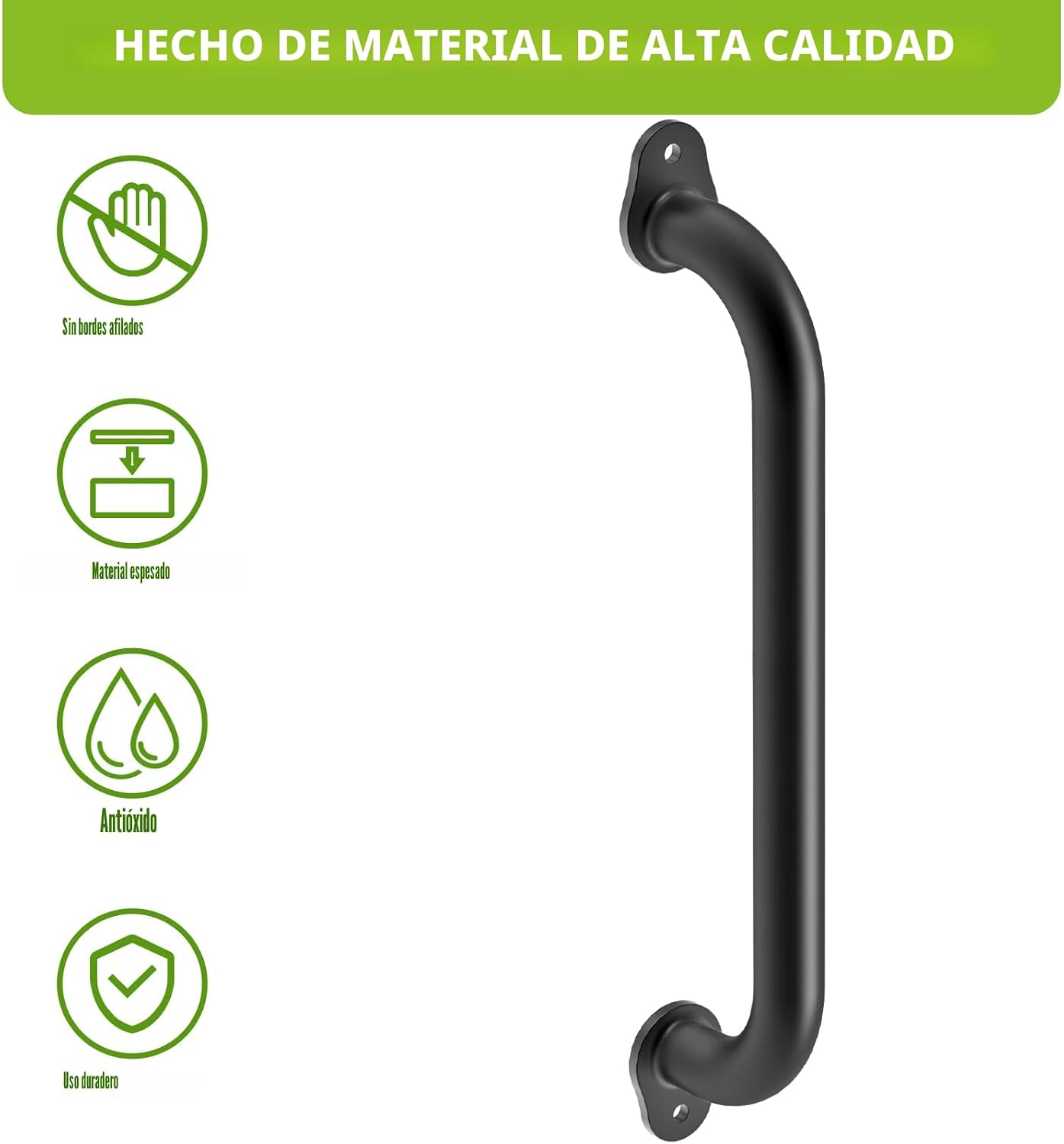6 Manijas Seguridad Metal 17pulg Base Parque Infantil